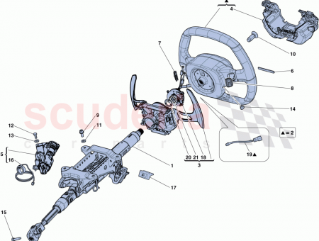 Photo of STEERING COLUMN ADJUSTMENT LOCK LEVER…