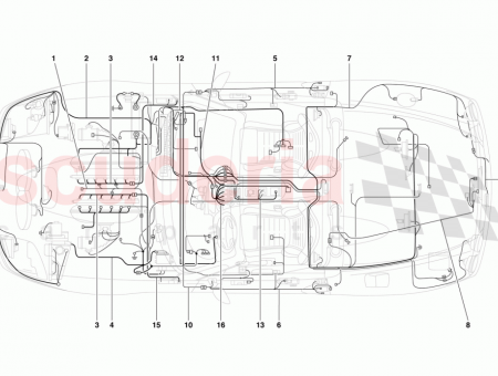 Photo of RH SIDE ENGINE CONNECTING CABLES…