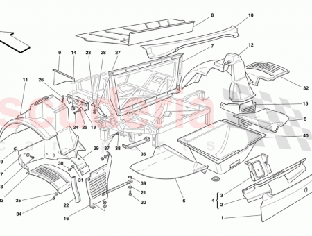 Photo of REAR LH HEAT PROTECTION SHIELD…