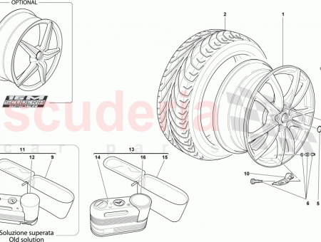 Photo of TYRE PRESSURE MONITORING SYSTEM WHEEL SENSORS…