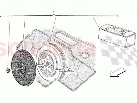 Photo of Wheel stop plate…