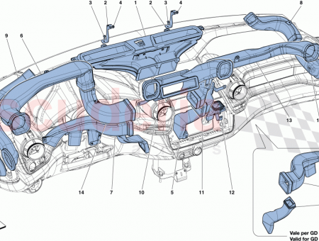 Photo of UPPER DRIVER SIDE AIR DUCT BRACKET…