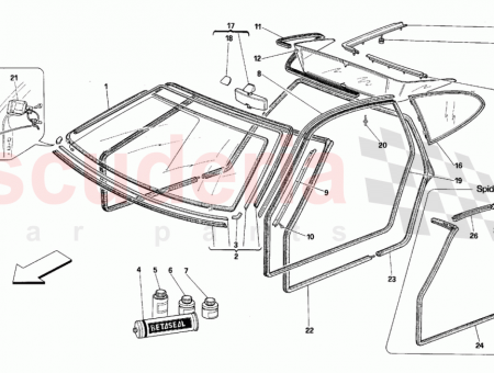 Photo of REAR WINDOW Lexan…