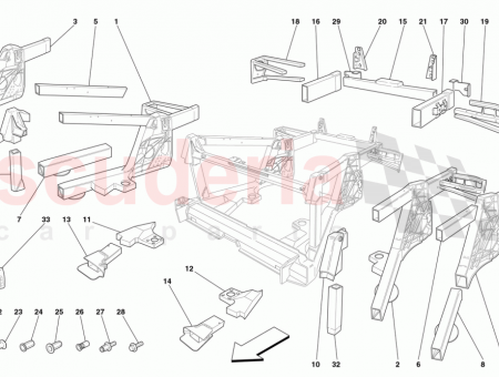 Photo of LH REAR LATERAL CASTING…