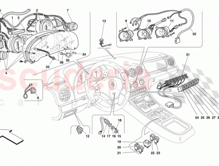 Photo of DASHBOARD INSTRUMENTS CONNECTING CABLES…