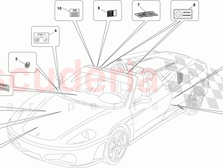 Photo of AIRBAG MAINTENANCE LABEL…