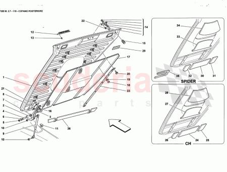 Photo of RH INSULATION FOR HOOD BONNET…