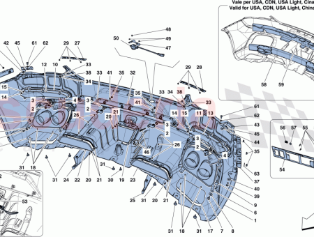 Photo of RH REAR BUMPER BRACKET UNDER TAILLIGHT…