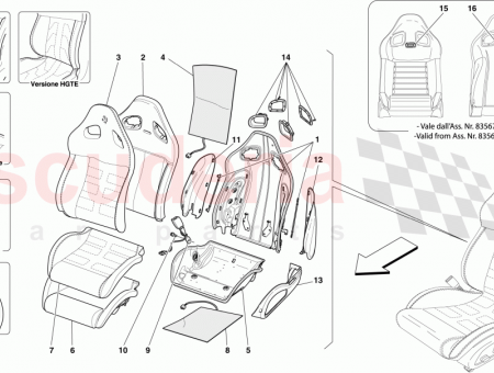 Photo of RH BACKREST STRUCTURE WITH BARS…