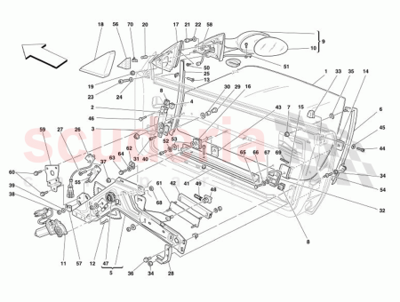 Photo of COMPLETE RH DEVICE FOR GLASS LIFT…