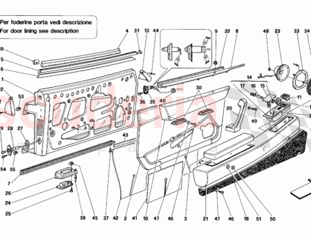 Photo of L H gasket for door front side…