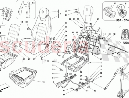 Photo of COMPLETE RH SEAT GUIDE…