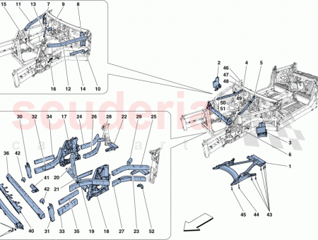 Photo of LOWER RH DIAGONAL FIREWALL BRACE…