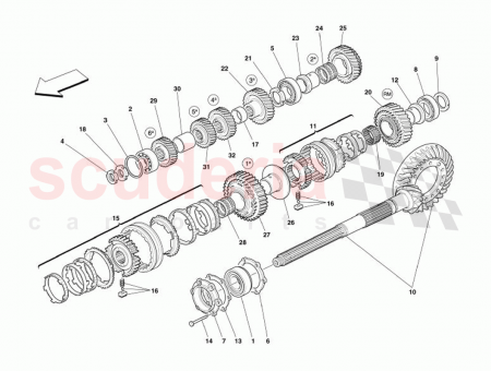 Photo of COMPLETE 1st SPEED GEAR…