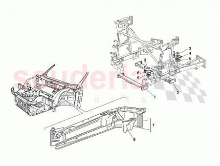 Photo of Engine supporting spacer…