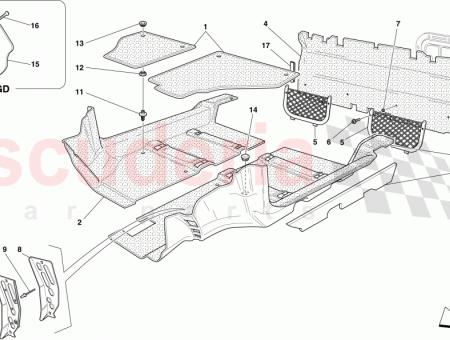 Photo of COMPLETE SET OF REMOVABLE MATS…