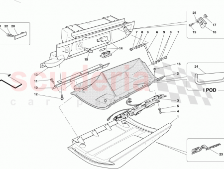 Photo of COMPL GLOVE COMPARTMENT HOUSING…