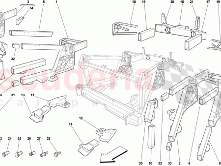 Photo of REAR BUMPER CROSS MEMBER…