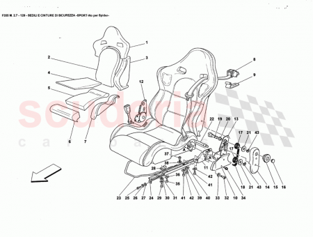 Photo of LH SEAT INNER ARTICULATED JOINT COVER…