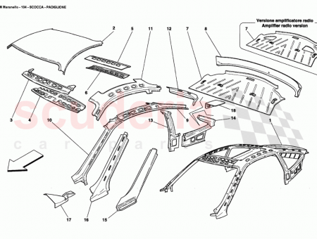 Photo of L H FRONT PILLAR FRAME…