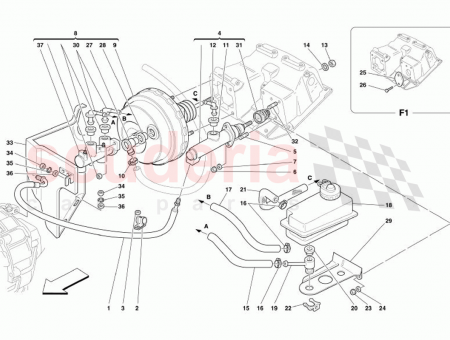 Photo of PIPE FROM CLUTCH PUMP TO TANK…