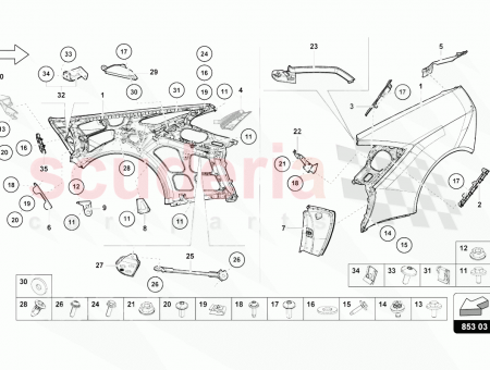 Photo of BRACKET FIX GRIGLIA DX…