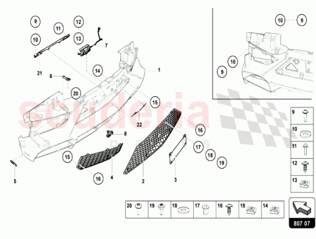 Photo of SUPPORT BRACKET REAR BUMPER…