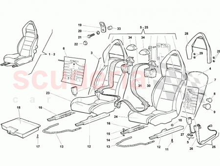 Photo of SEAT BELTS KIT…