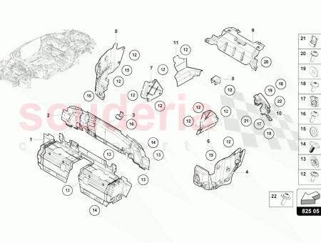 Photo of SOUND ABSORBER FOR REAR PANEL…