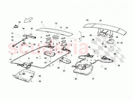 Photo of ADHESIVE GASKET ONLY FOR VEHICLES WITH REAR VIEW…