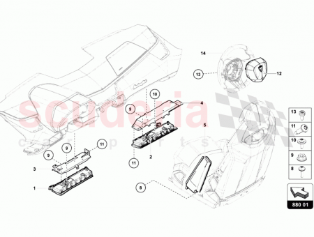 Photo of KNEE AIRBAG UNIT PASSENGER SIDE…