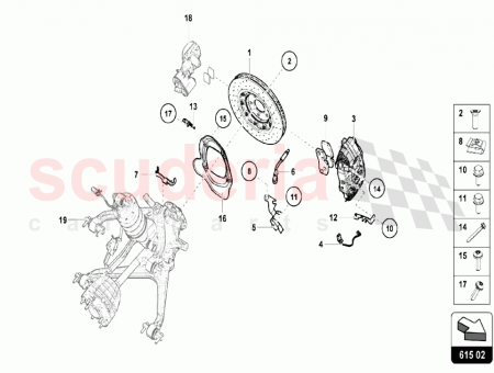 Photo of Rear Brake Disc LH…