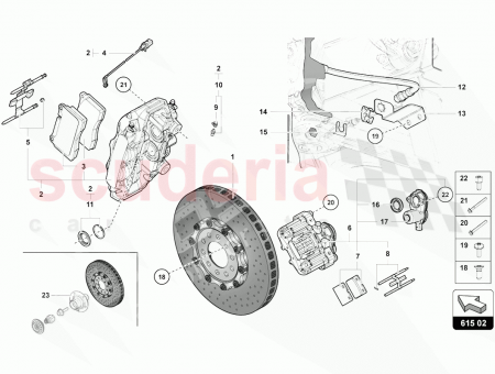 Photo of SLIDING CALIPER POST DX BRONZE…