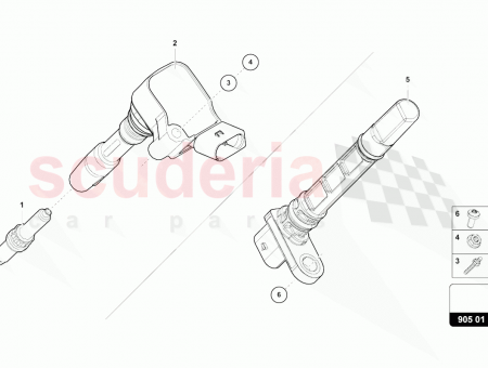 Photo of IGNITION COIL WITH SPARK PLUG CONNECTOR…