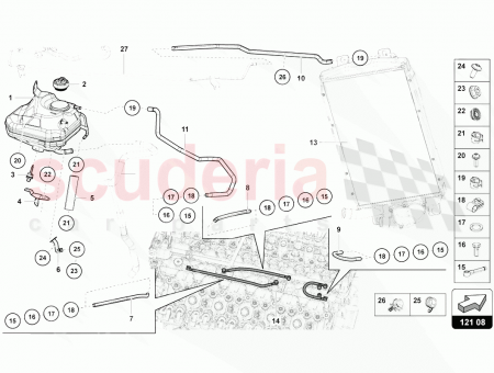 Photo of FLUID TANK WITH COOLANT LEVEL INDICATOR…