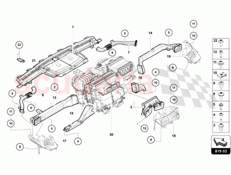 Photo of DEFROSTER NOZZLE FOR WIND SCREEN…