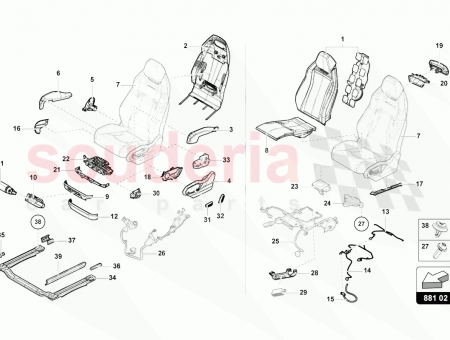 Photo of SEAT AND BACKREST HEATER ELEMENT…