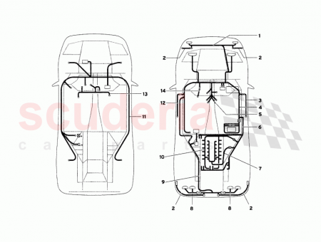 Photo of RH LH REAR CLUSTER WIRING…