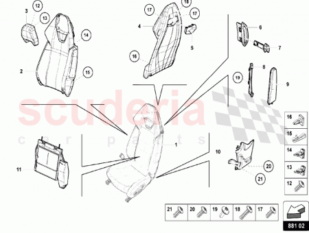 Photo of LH SEAT CARTER KIT…