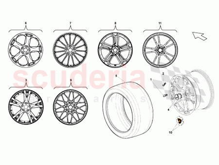 Photo of SET OF CORDELIA WHEELS…