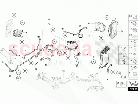 Photo of BRACKET FOR ADDITIONAL COOLANT RADIATOR…