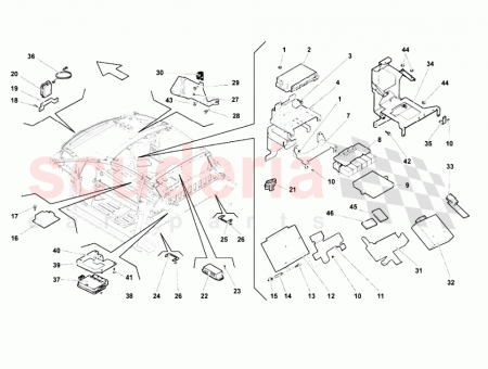 Photo of WIRING HARNESS BOX DOOR CONTROL E C U…