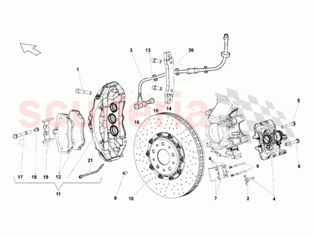 Photo of YELLOW RH REAR CALIPER…