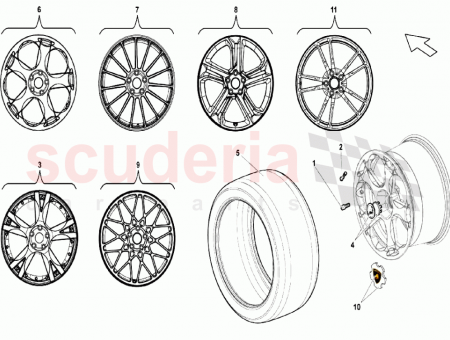 Photo of 1 Set Tyres front And Rear…