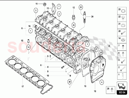 Photo of RH HEAD PHASE TRANSFORMER COVER ASSEMBLY…