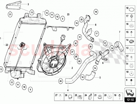 Photo of LH COMPLETE WATER RADIATOR…