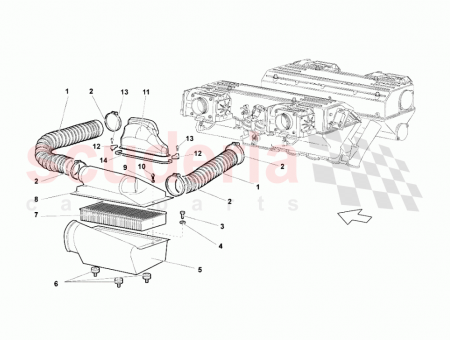 Photo of LOWER LH AIR FILTER CASE…