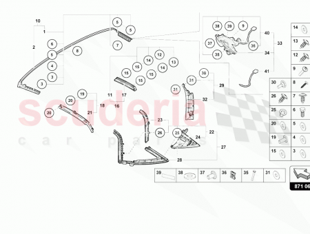 Photo of KIT SEALING FRONTHEADER WITH FIXING…