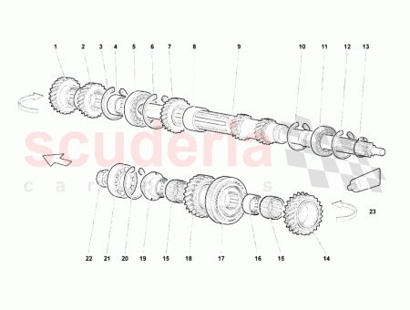 Photo of MAIN SHAFT To together with the ref 2…