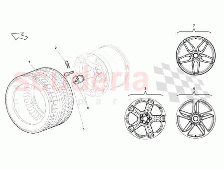 Photo of RIM HERMERA TITANIUM MATT…